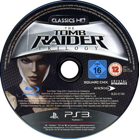 The Tomb Raider Trilogy (2011) PlayStation 3 box cover art - MobyGames