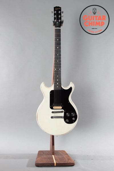 2008 Gibson Joan Jett Signature Melody Maker Worn White | Guitar Chimp