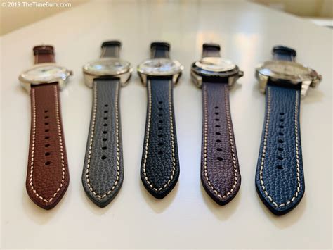 Why wear Vario leather watch strap?