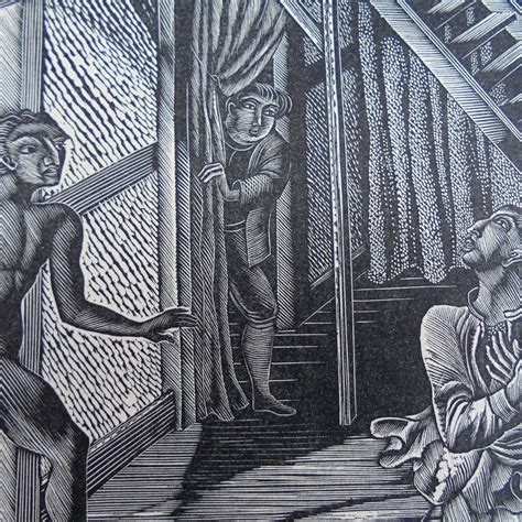 Dr Faustus Conjuring Mephistopheles 1929 by Eric Ravilious Wood ...