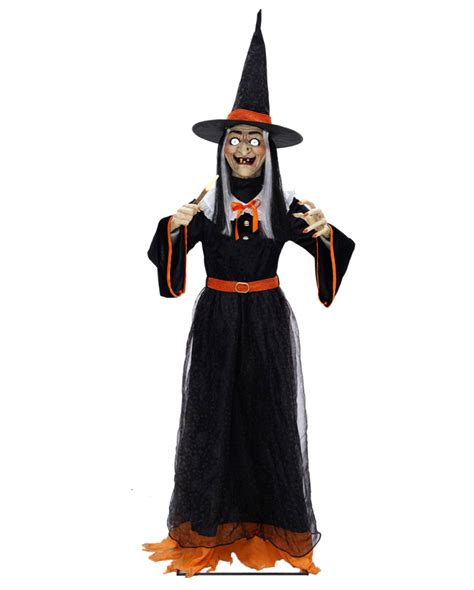 Magical Fairy Tale Witch Halloween Animatronic | Horror-Shop.com