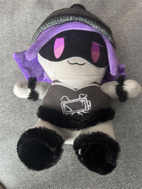 I made my Uzi plush bald. : r/MurderDrones