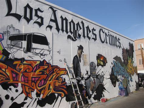 Eclectix Arts: Los Angeles Crimes Street Art