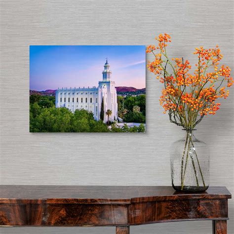 St. George Utah Temple, From the Trees, St. George, Utah Wall Art, Canvas Prints, Framed Prints ...