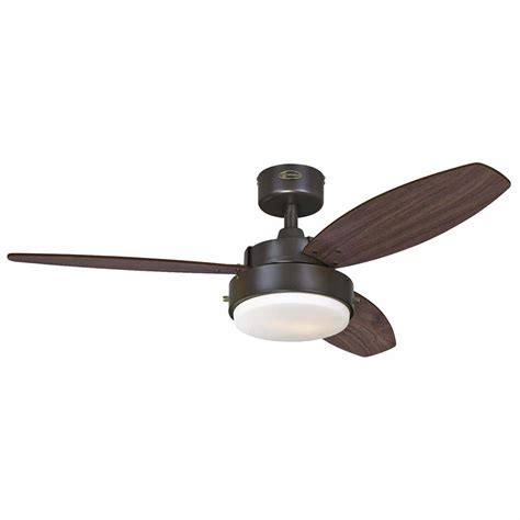 Alloy 42-Inch Reversible Three-Blade Indoor Ceiling Fan - Walmart.com ...