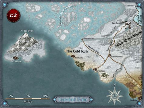 Icewind Dale map