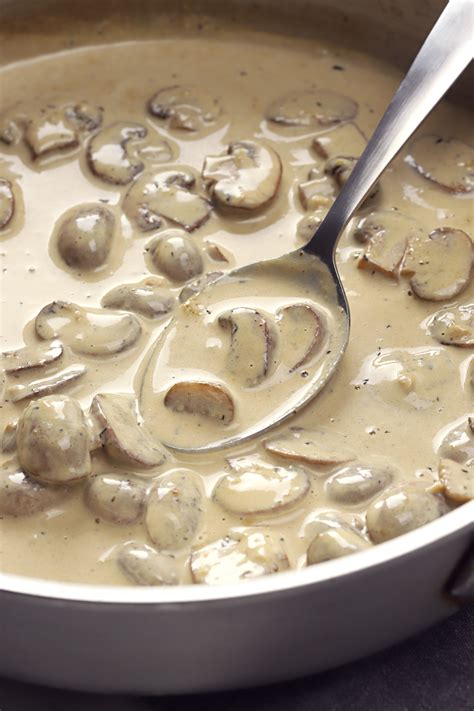 Creamy Mushroom Sauce - The Toasty Kitchen