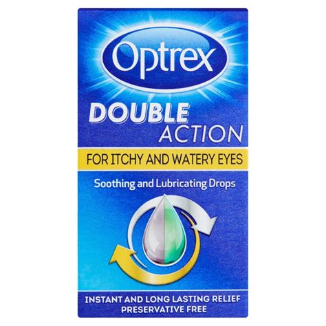 Optrex Double Action Itchy & Watery Eye Drops - 10ml | Chemist 4 U