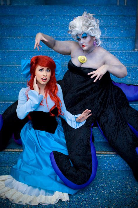 Ariel and Ursula Sea Witch by trueenchantment on DeviantArt