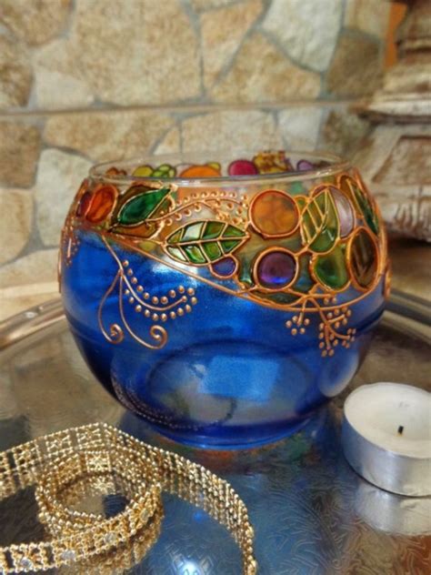 42 Beautiful Glass Painting Ideas and Designs for Beginners