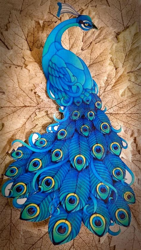 Decor - One Edible Teal Blue Peacock Collection #2918519 - Weddbook