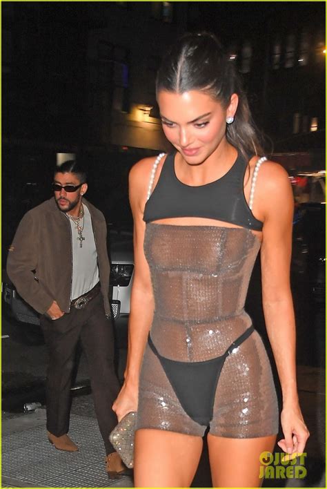 Photo: kendall jenner bad bunny met gala after party 04 | Photo 4928178 | Just Jared ...