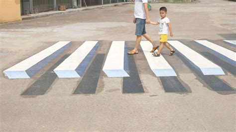 Cities Around the Globe are Testing 3D Crosswalks to Slow Down Drivers » TwistedSifter