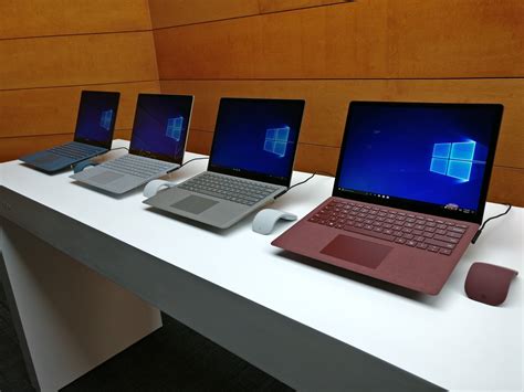 Core i7 Surface Laptop now up for preorder in burgundy, cobalt blue, and graphite gold | Windows ...