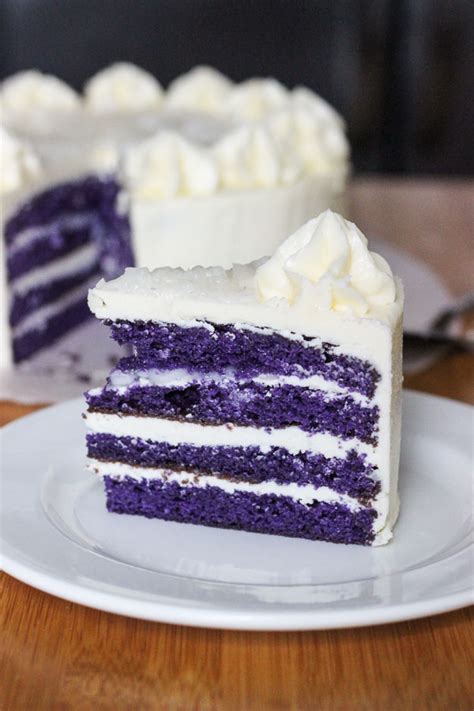 Easy Ube Cake -Purple Yam Cake - AmusingMaria