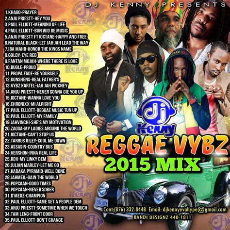 DJ KENNY - REGGAE VIBES MIX 2015 | REGGAETAPESHOP