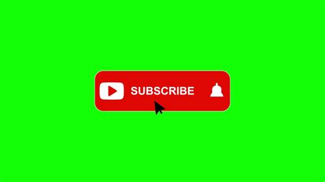 Animated Youtube Subscribe Button Green Screen Youtube – Theme Loader