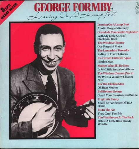 GEORGE FORMBY LEANING On A Lamp Post double LP vinyl UK Mfp 1983 album - sleeve $8.40 - PicClick