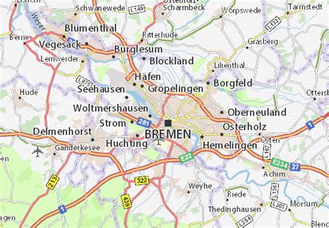 MICHELIN Bremen map - ViaMichelin