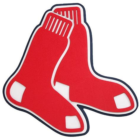 Boston Red Sox Thin Foam Logo - | Boston red sox, Socks, Red