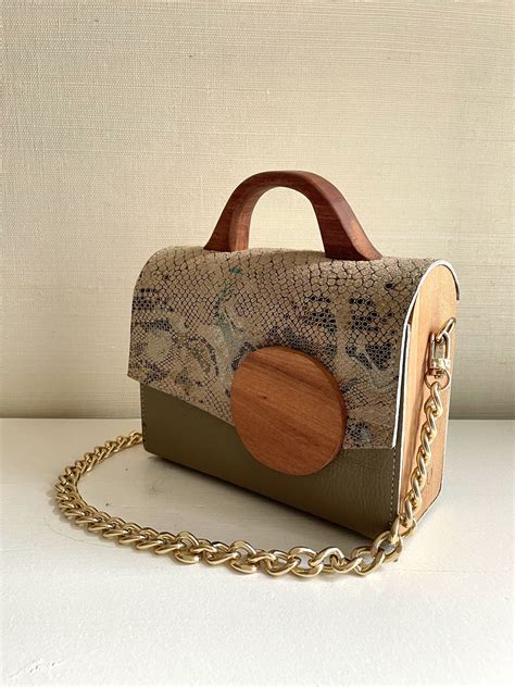 Python Embossed Handbag – shopdunedrive