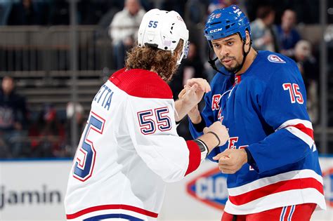 Rangers' Ryan Reaves had a puncher's chance, and he connected