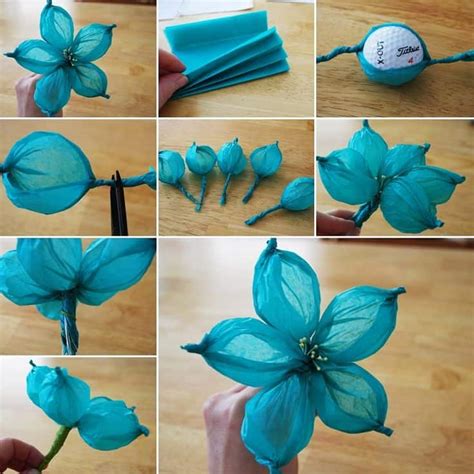 Tissue Paper Flower Art Projects | Best Flower Site