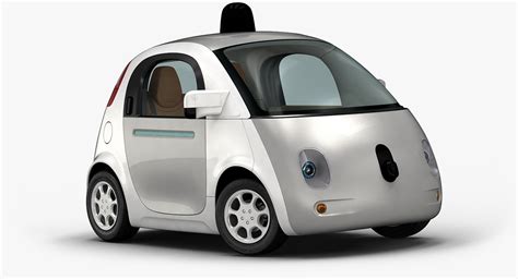 3d 2016 google self-driving car interior