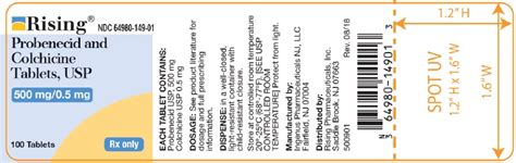 PROBENECID AND COLCHICINE tablet