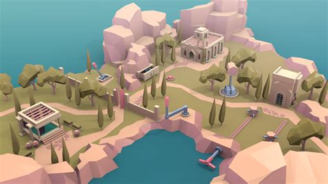 Pin de Yowan Langlais en 3D Low Poly | Diseño de juegos, Low poly, Desarrollo de videojuegos