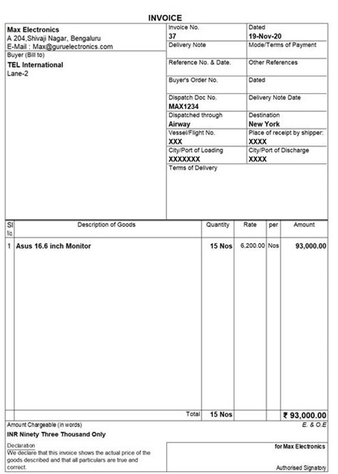 What are the Different Types of Invoices for Small Business? | Tally Solutions