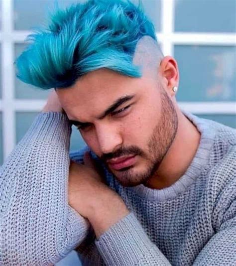 18 Blue Hairstyles for Men (2024 Hottest Trends) – HairstyleCamp