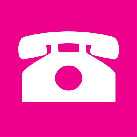 Pink Phone Icon at Vectorified.com | Collection of Pink Phone Icon free for personal use