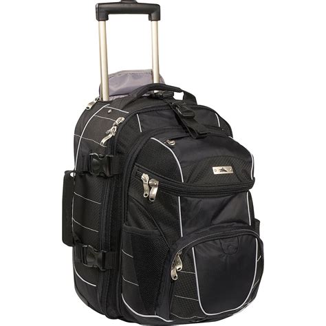 High Sierra A.T. Gear Ultimate Access Carry-On Wheeled Backpack w/ Removable Day Pack - eBags ...