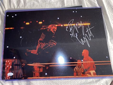 BRAY WYATT Autographed THE FIEND WWE 11X17 PHOTO JSA COA RAW Windham Rotunda | eBay