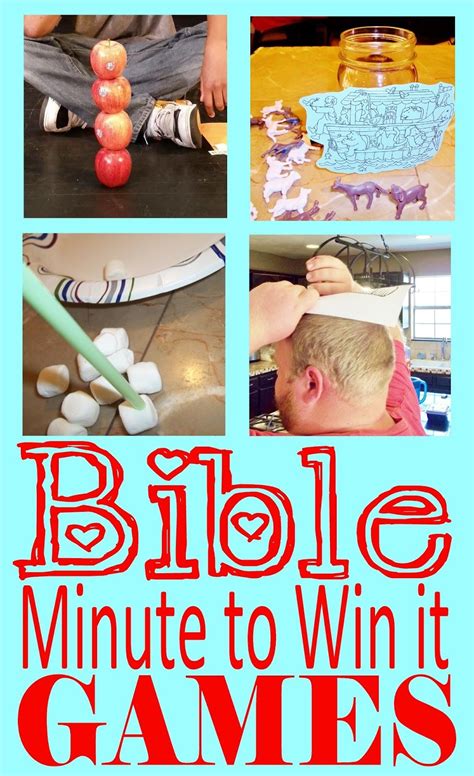 HollysHome - Church Fun: Minute to Win it - Old Testament Bible Style ...