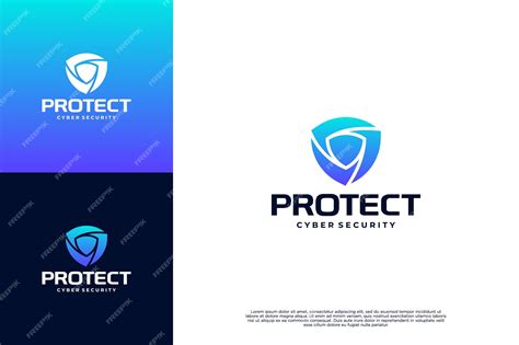 Premium Vector | Shield protection logo design inspiration