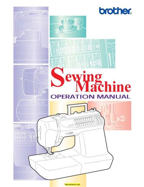 Brother CS8072 Sewing Machine Instruction Manual