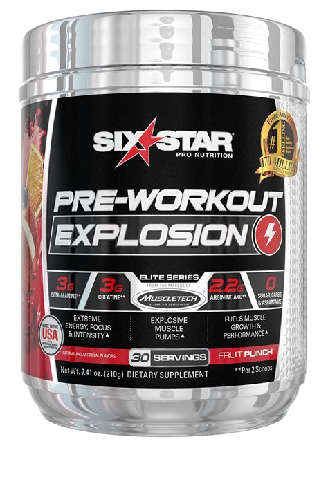 Six-Star Pre-Workout Explosion | Pre-Workout World