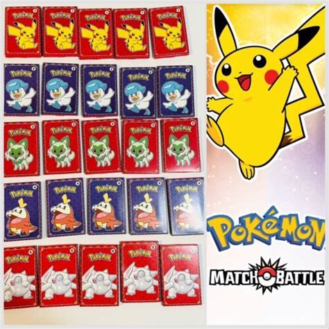 2023 McDonald's Happy Meal Pokémon Sealed Match Battle TCG CARD Packs ...