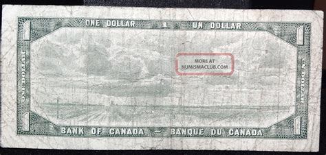 1954 Canadian One Dollar Bill Item 759