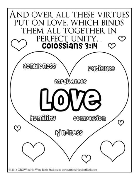 Colossians 3 12 17 Coloring Page Coloring Pages