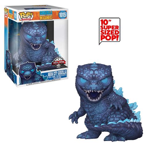 Funko POP! Godzilla Vs Kong - Neon City Godzilla 10-Inch Vinyl Figure — Shumi Toys & Gifts