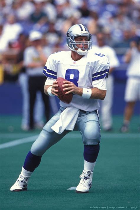 #8 Troy Aikman, QB - Dallas Cowboys | Dallas cowboys, Troy aikman, Cowboys