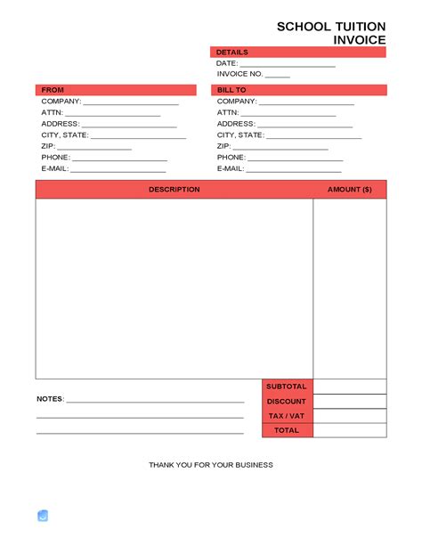 Billing Invoice Template | Invoice Maker