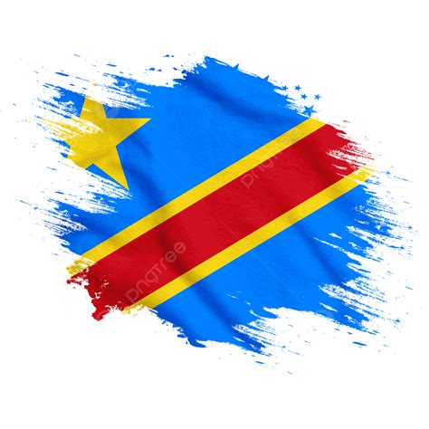 Dr Congo New Watercolor Flag Brush, Dr Congo, Flag, Congo PNG Transparent Clipart Image and PSD ...