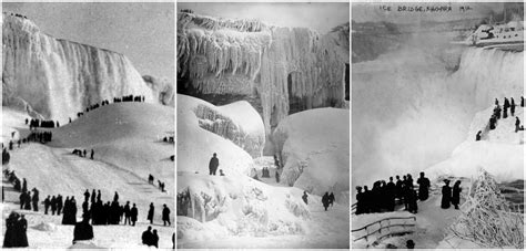 Amazing Vintage Photographs of Niagara Falls Frozen in the Winter From the Late 19th and Early ...