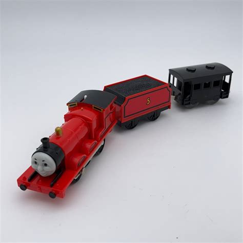 Thomas Trackmaster James VIDEO Hit Toy 2006 EUC #5 Tender Motorized ...