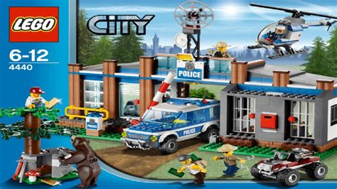 LEGO 4440 Forest Police Station City Police (Instruction booklet) - YouTube