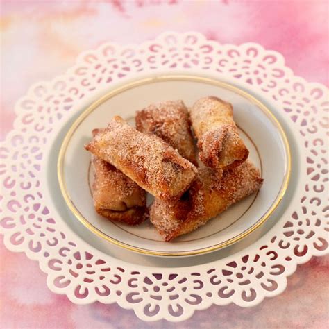 Air-Fried Double Cherry Mini Egg Rolls | Recipe | Egg roll recipes, Egg ...